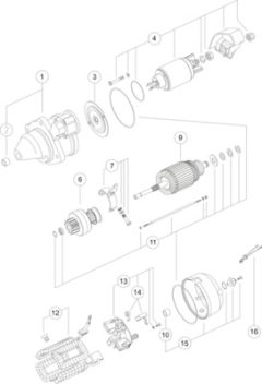 MAHLE MS264 — Стартер