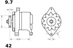 MAHLE MG491 — Генератор
