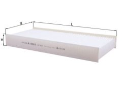 MAHLE LA412 — Салонный фильтр