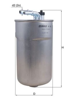 MAHLE KL792 — Топливный фильтр