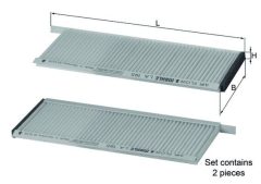 MAHLE LA195S — Салонный фильтр