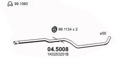 ASSO 04.5008 — Выхлопная труба