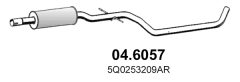 ASSO 04.6057 — Средний глушитель