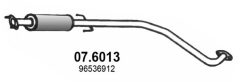 ASSO 07.6013 — Tobă de eșapament intermediară