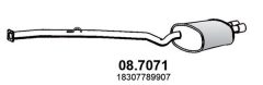 ASSO 08.7071 — Задний глушитель