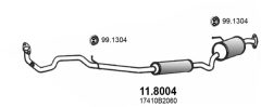 ASSO 11.8004 — Tobă intermediară și finală