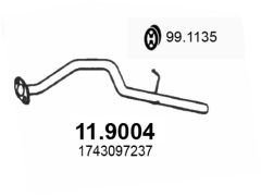 ASSO 11.9004 — Țeavă de eșapament
