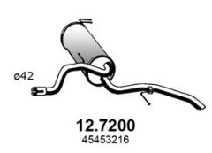 ASSO 12.7200 — Tobă de eșapament finală