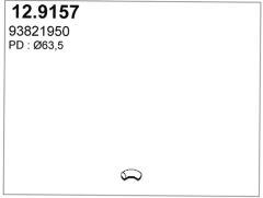 ASSO 12.9157 — Țeavă de eșapament