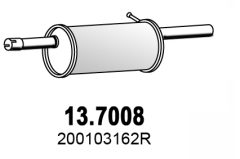 ASSO 13.7008 — Tobă de eșapament finală