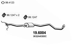 ASSO 19.6004 — Средний глушитель