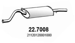 ASSO 22.7008 — Задний глушитель