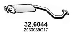 ASSO 32.6044 — Средний глушитель