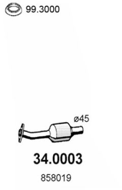 ASSO 34.0003 — Catalizator