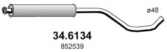 ASSO 34.6134 — Средний глушитель