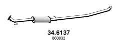 ASSO 34.6137 — Средний глушитель