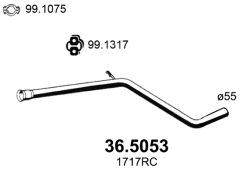 ASSO 36.5053 — Выхлопная труба