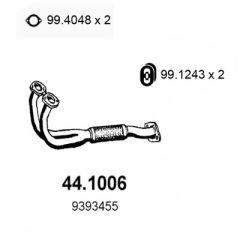 ASSO 44.1006 — Выхлопная труба