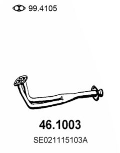 ASSO 46.1003 — Выхлопная труба
