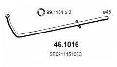 ASSO 46.1016 — Выхлопная труба