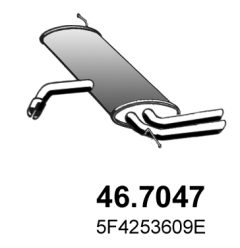 ASSO 46.7047 — Tobă de eșapament finală