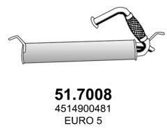ASSO 51.7008 — Задний глушитель