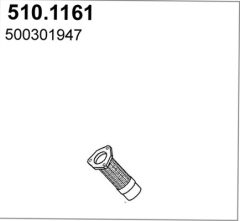 ASSO 510.1161 — Țeavă de eșapament