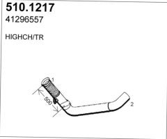 ASSO 510.1217 — Выхлопная труба