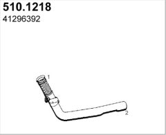 ASSO 510.1218 — Выхлопная труба