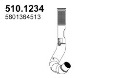 ASSO 510.1234 — Выхлопная труба