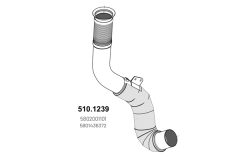ASSO 510.1239 — Выхлопная труба