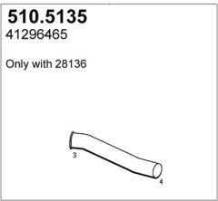 ASSO 510.5135 — Выхлопная труба