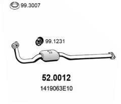 ASSO 52.0012 — Catalizator