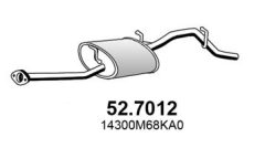 ASSO 52.7012 — Задний глушитель