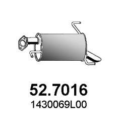 ASSO 52.7016 — Задний глушитель