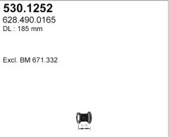 ASSO 530.1252 — Выхлопная труба