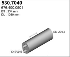 ASSO 530.7040 — Tobă intermediară și finală