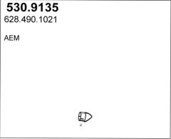 ASSO 530.9135 — Выхлопная труба