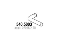 ASSO 540.5003 — Țeavă de eșapament