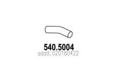 ASSO 540.5004 — Țeavă de eșapament
