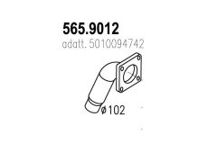 ASSO 565.9012 — Выхлопная труба