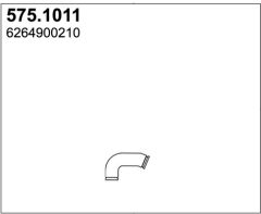 ASSO 575.1011 — Выхлопная труба