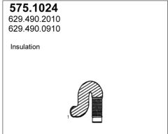 ASSO 575.1024 — Выхлопная труба