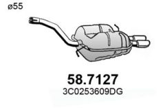 ASSO 58.7127 — Задний глушитель