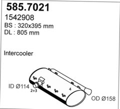 ASSO 585.7021 — Tobă intermediară și finală