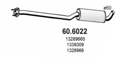 ASSO 60.6022 — Средний глушитель