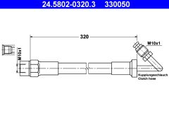 ATE 24.5802-0320.3 — Furtun hidraulic ambreiaj