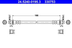 ATE 24.5240-0195.3 — Тормозной шланг