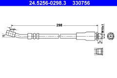 ATE 24.5256-0298.3 — Тормозной шланг