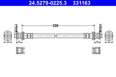 ATE 24.5279-0225.3 — Furtun de frână